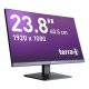 TERRA 3030261 écran PC 60,5 cm (23.8") 1920 x 1080 pixels Full HD LCD Noir