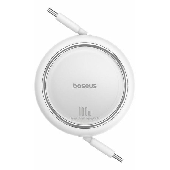 Baseus Free2Pull câble USB 1 m USB C Blanc Baseus Free2Pull câble USB 1 m USB C Blanc