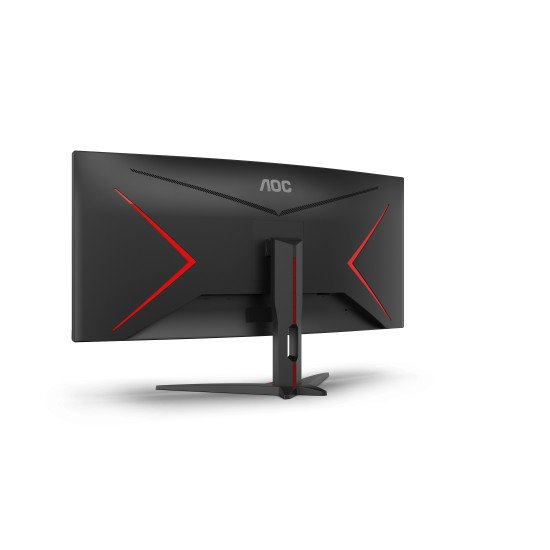 AOC G2 CU34G2XE/BK écran PC 86,4 cm (34") 3440 x 1440 pixels Noir, Rouge