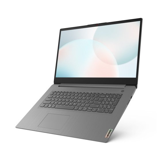 Lenovo IdeaPad 3 17ABA7 AMD Ryzen™ 5 5625U Ordinateur portable 43,9 cm (17.3") Full HD 16 Go DDR4-SDRAM 512 Go SSD Wi-Fi 6 (802.11ax) Windows 11 Home Allemand Gris