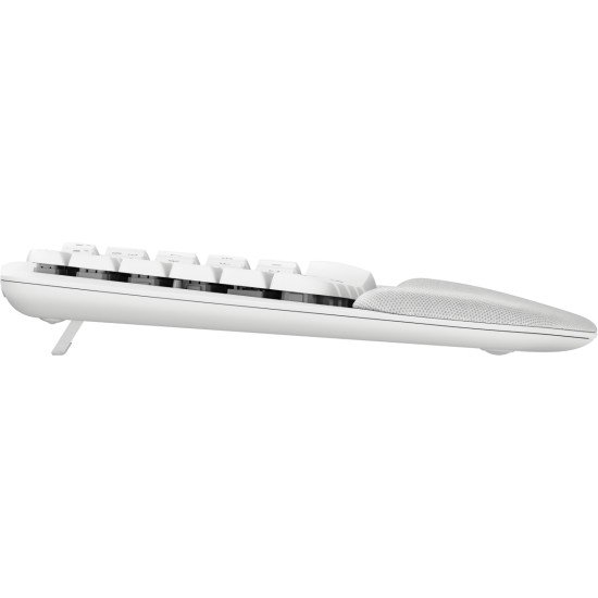 Logitech Wave Keys clavier Bureau RF sans fil + Bluetooth QWERTZ Allemand Blanc Logitech Wave Keys clavier Bureau RF sans fil + Bluetooth QWERTZ Allemand Blanc