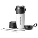 NutriBullet Flip 0,59 L Mixeur portable Noir, Blanc