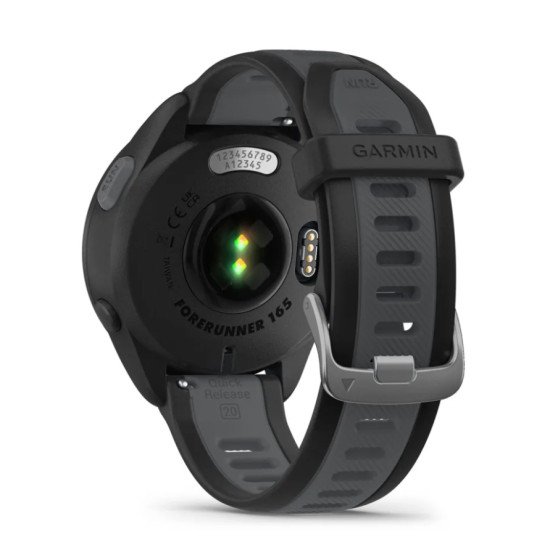 Garmin Forerunner 165 3,05 cm (1.2") AMOLED 43 mm Numérique 390 x 390 pixels Écran tactile Noir GPS (satellite)
