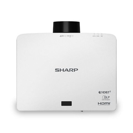 Sharp P721Q Projector Projecteur pour grandes salles 7200 ANSI lumens DLP UHD 4K (3840x2160) Compatibilité 3D Blanc