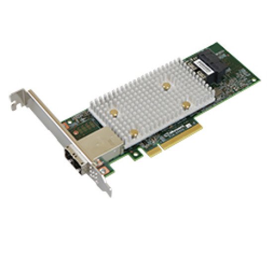 Microsemi SmartHBA 2100-8i8e carte et adaptateur d'interfaces Mini-SAS HD Interne