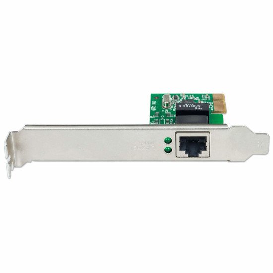 Intellinet Carte réseau Gigabit PCI Express, Ethernet RJ45 10/100/1000 Mbit/s, garantie de 3 ans
