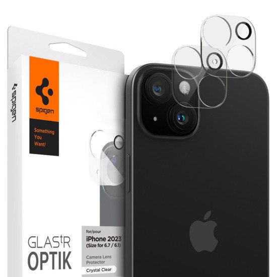 Spigen Glas.tR Optik Protecteur d'objectif caméra Apple 2 pièce(s)