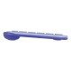 Logitech POP Icon Keys clavier Universel Bluetooth QWERTY US International Lilas, Blanc Logitech POP Icon Keys clavier Universel Bluetooth QWERTY US International Lilas, Blanc