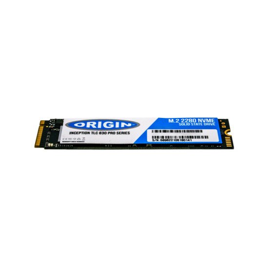 Origin Storage NB-2563DM.2/NVME disque SSD M.2 256 Go PCI Express 3.0 3D TLC