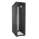 Vertiv VR Rack VR3100 étagère 42U Rack autonome Noir, Transparent