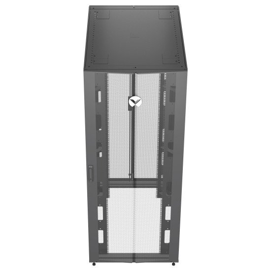 Vertiv VR3150 étagère 42U Rack autonome Noir, Transparent