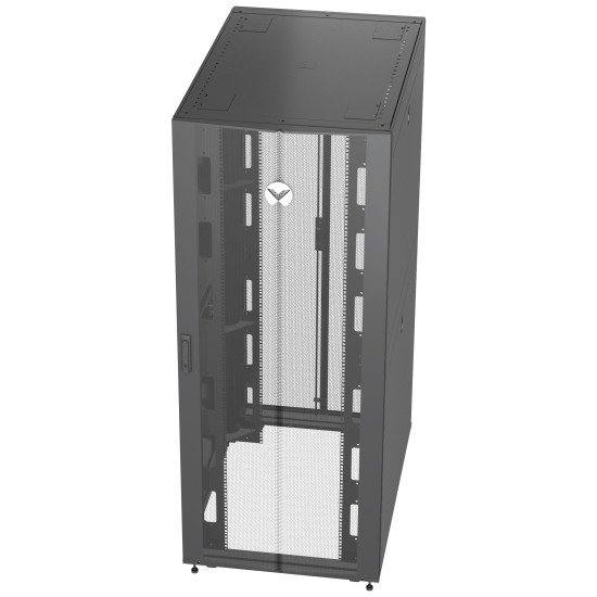 Vertiv VR3150 étagère 42U Rack autonome Noir, Transparent