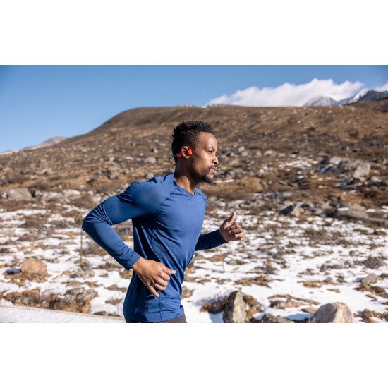 SHOKZ OpenSwim Pro Casque Sans fil Open-ear Sports Bluetooth Gris