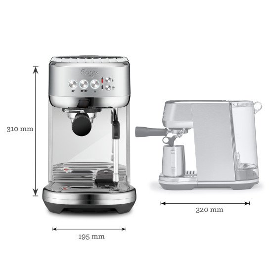 Sage The Bambino Plus Entièrement automatique Machine à expresso 1,9 L