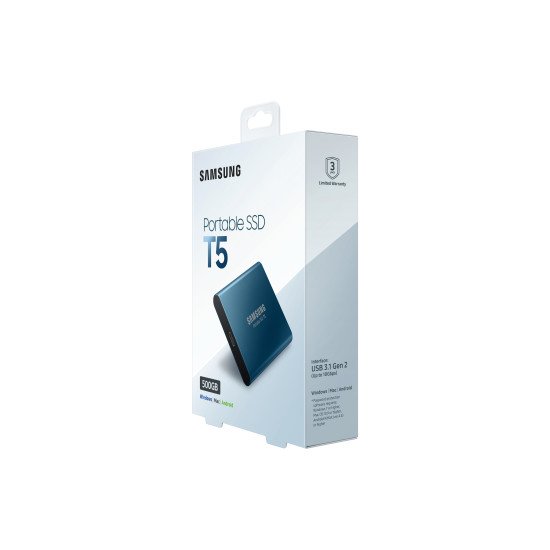 Samsung T5 500 Go Bleu