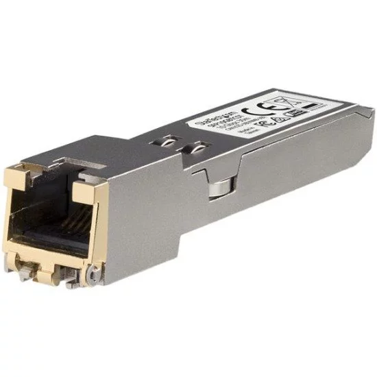 StarTech.com Module SFP+ RJ45 compatible Cisco - 10GBASE-T StarTech.com Module SFP+ RJ45 compatible Cisco - 10GBASE-T