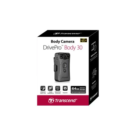 Transcend DrivePro Body 30 caméra pour sports d