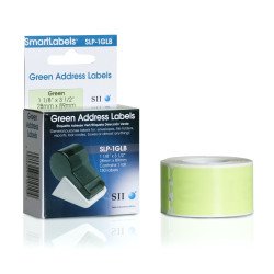 Seiko SLP-1GLB Vert Imprimante d'étiquette adhésive Seiko SLP-1GLB Vert Imprimante d'étiquette adhésive