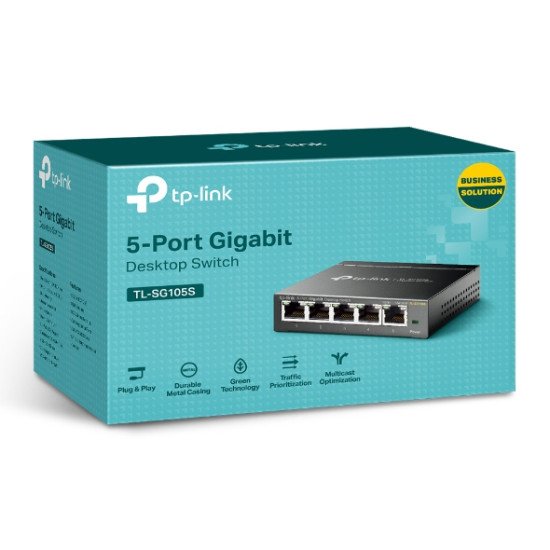 TP-LINK TL-SG105S Non-géré L2 Switch Gigabit Ethernet