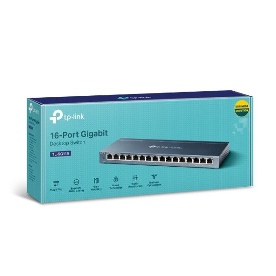 TP-LINK TL-SG116 Non-géré L2 Gigabit Ethernet