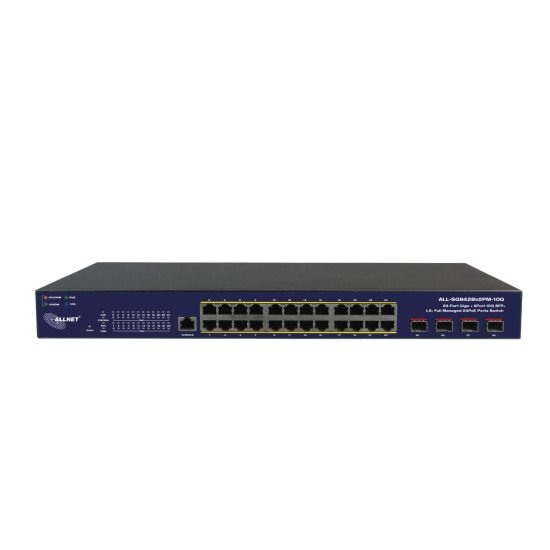 ALLNET 213130 Géré L2 Gigabit Ethernet (10/100/1000) Connexion Ethernet POE Noir