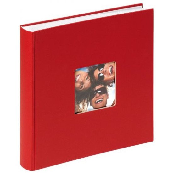 Walther Design Fun album photo et protège-page Rouge 100 feuilles