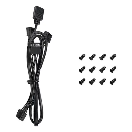 DeepCool FL12R-3 IN 1 Boitier PC Ventilateur 12 cm Noir 3 pièce(s) DeepCool FL12R-3 IN 1 Boitier PC Ventilateur 12 cm Noir 3 pièce(s)