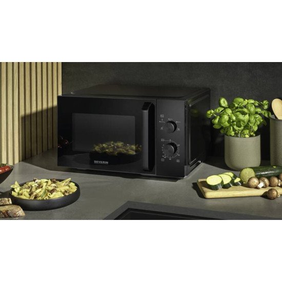 Severin MW 7796 Noir Micro-onde simple Comptoir 28 L 900 W
