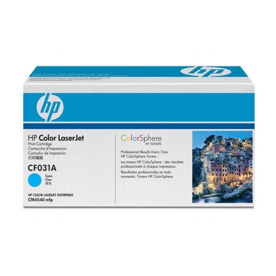 HP CF031A cartouche toner et laser / CF031A Toner Cyan HP CF031A cartouche toner et laser / CF031A Toner Cyan