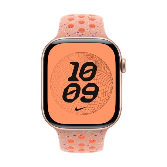 Apple Nike Sport Band Bande Rose Aluminium, Fluoroélastomère Apple Nike Sport Band Bande Rose Aluminium, Fluoroélastomère