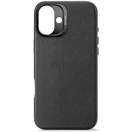 Decoded Leather Case coque de protection pour téléphones portables 17 cm (6.7") Housse Noir Decoded Leather Case coque de protection pour téléphones portables 17 cm (6.7") Housse Noir