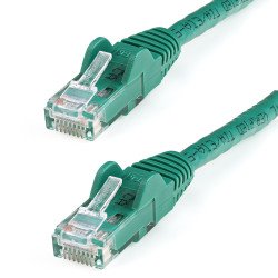 StarTech.com Câble réseau Ethernet RJ45 Cat6 de 30,48 m - Vert StarTech.com Câble réseau Ethernet RJ45 Cat6 de 30,48 m - Vert