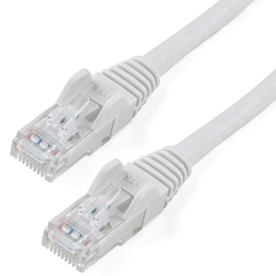 StarTech.com N6PATCH50WH câble de réseau Blanc 15,2 m Cat6 U/UTP (UTP)