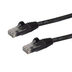 StarTech.com N6PATCH75BK câble de réseau Noir 22,9 m Cat6 U/UTP (UTP) StarTech.com N6PATCH75BK câble de réseau Noir 22,9 m Cat6 U/UTP (UTP)