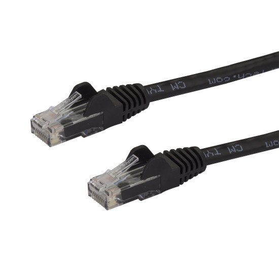 StarTech.com N6PATCH75BK câble de réseau Noir 22,9 m Cat6 U/UTP (UTP)