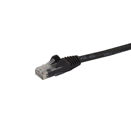 StarTech.com N6PATCH75BK câble de réseau Noir 22,9 m Cat6 U/UTP (UTP)