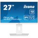 iiyama ProLite XUB2792HSU-W6 LED display 68,6 cm (27") 1920 x 1080 pixels Full HD Blanc