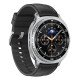 Samsung Galaxy Watch 8 Classic 3,3 cm (1.3") AMOLED 46 mm Numérique 438 x 438 pixels Écran tactile 4G Argent Wifi GPS (satellite)