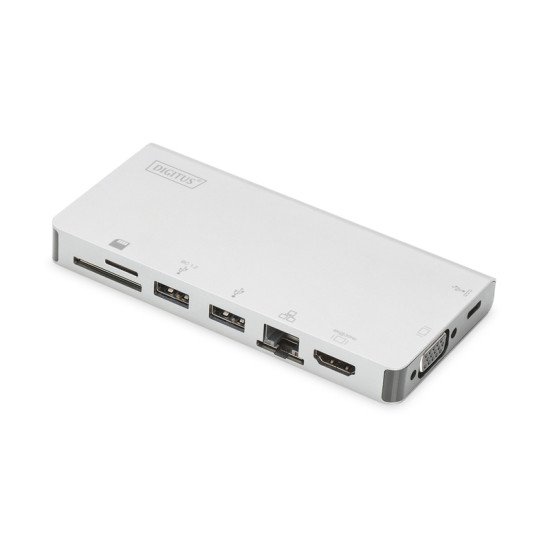 Digitus DA-70866 station d'accueil USB 3.0 (3.1 Gen 1) Type-C