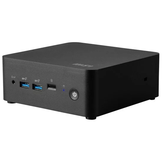 MSI Cubi NUC 1MG-021DE Intel Core 5 120U 8 Go DDR5-SDRAM 512 Go SSD Windows 11 Pro Mini PC Noir MSI Cubi NUC 1MG-021DE Intel Core 5 120U 8 Go DDR5-SDRAM 512 Go SSD Windows 11 Pro Mini PC Noir