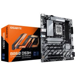GIGABYTE B860 DS3H Carte mère - Processeurs Intel Core Ultra, VRM 8+1+2+2 phases, jusqu'à 9066MHz DDR5, 1xPCIe 5.0 + 1xPCIe 4.0 M.2, LAN 2,5 GbE, USB 3.2 Gen 2x2 GIGABYTE B860 DS3H Carte mère - Processeurs Intel Core Ultra, VRM 8+1+2+2 phases, jusqu'à 9066MHz DDR5, 1xPCIe 5.0 + 1xPCIe 4.0 M.2, LAN 2,5 GbE, USB 3.2 Gen 2x2