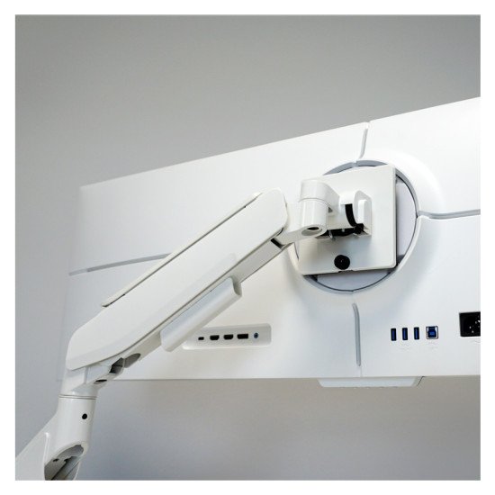 LC-Power LC-EQ-A49W support d'écran plat pour bureau 124,5 cm (49") Blanc