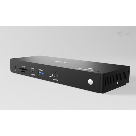 i-tec Thunderbolt4 Triple Display Docking Station + Power Delivery 96W i-tec Thunderbolt4 Triple Display Docking Station + Power Delivery 96W