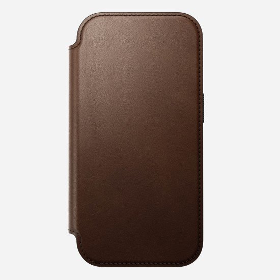 Nomad Mag Leather Back coque de protection pour téléphones portables 16 cm (6.3") Housse Marron