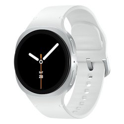 Samsung Galaxy Watch 8 3,3 cm (1.3") AMOLED 40 mm Numérique 438 x 438 pixels Écran tactile Argent Wifi GPS (satellite)