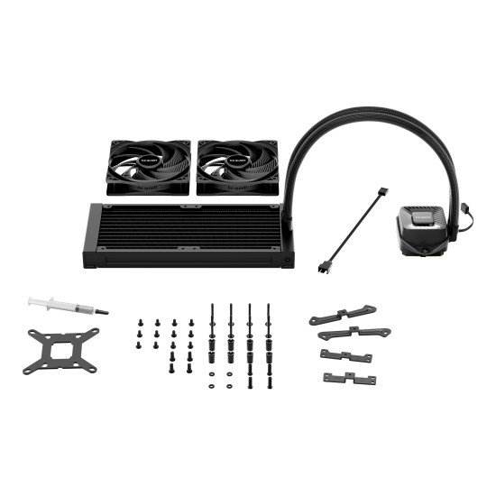 be quiet! PURE LOOP 3 Processeur Refroidisseur de liquide tout-en-un 12 cm Noir 1 pièce(s)