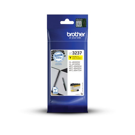 Brother LC-3237Y cartouche d'encre Original Jaune