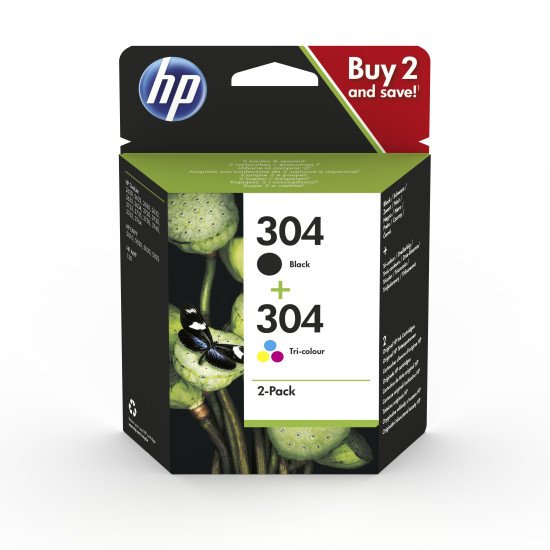 HP 304 Original Multipack 2 pièce(s)