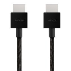 Belkin AV10176BT2M-BLK câble HDMI 2 m HDMI Type A (Standard) Noir Belkin AV10176BT2M-BLK câble HDMI 2 m HDMI Type A (Standard) Noir