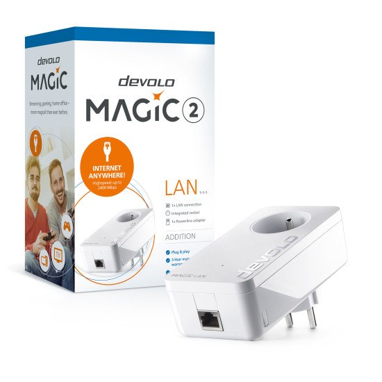 Devolo Magic 2 LAN 2400 Mbit/s Ethernet/LAN CPL